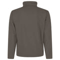 Seal Grey - Back - Regatta Professional Reid Mens Softshell Wind Resistant Water Repellent Jacket
