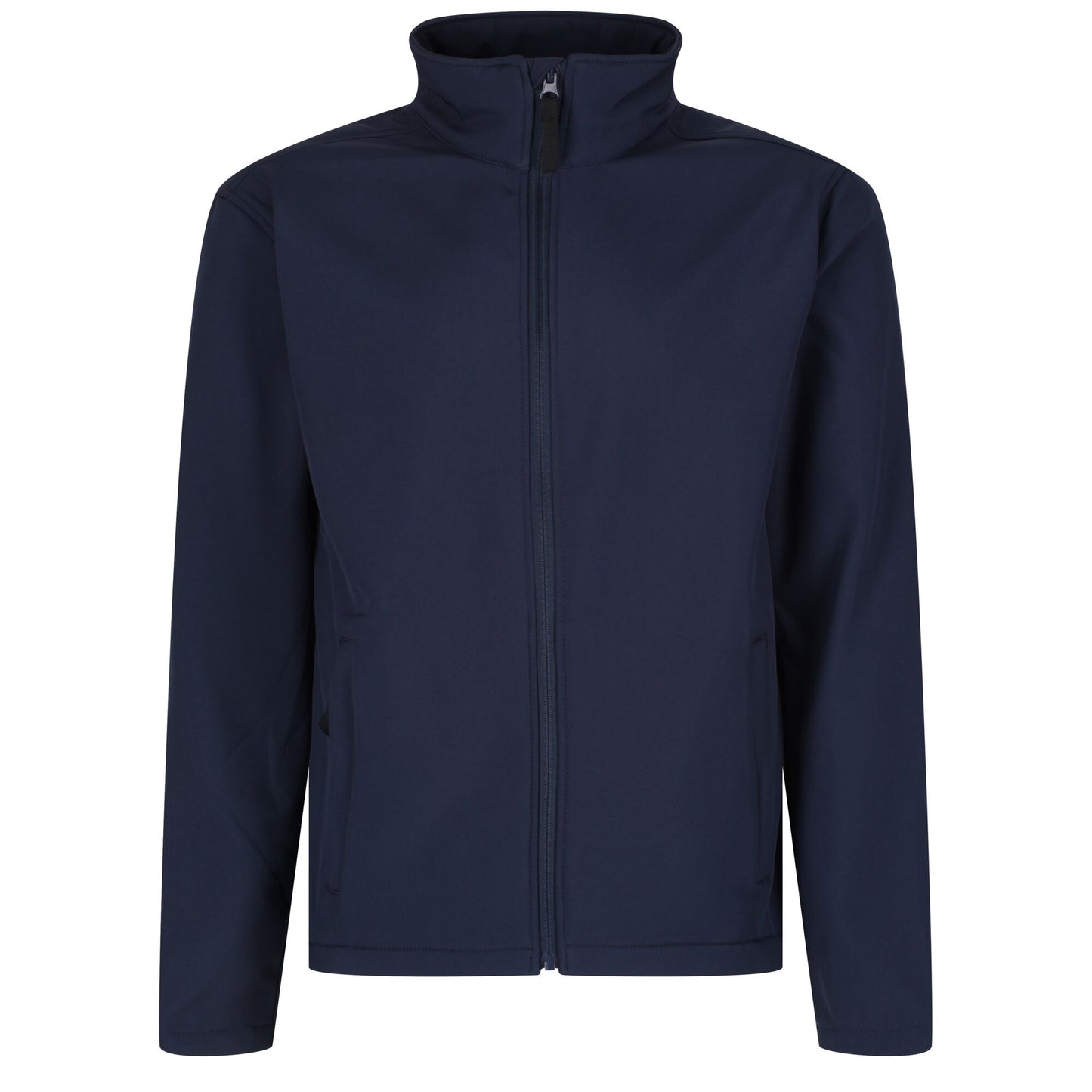 Navy - Front - Regatta Professional Reid Mens Softshell Wind Resistant Water Repellent Jacket