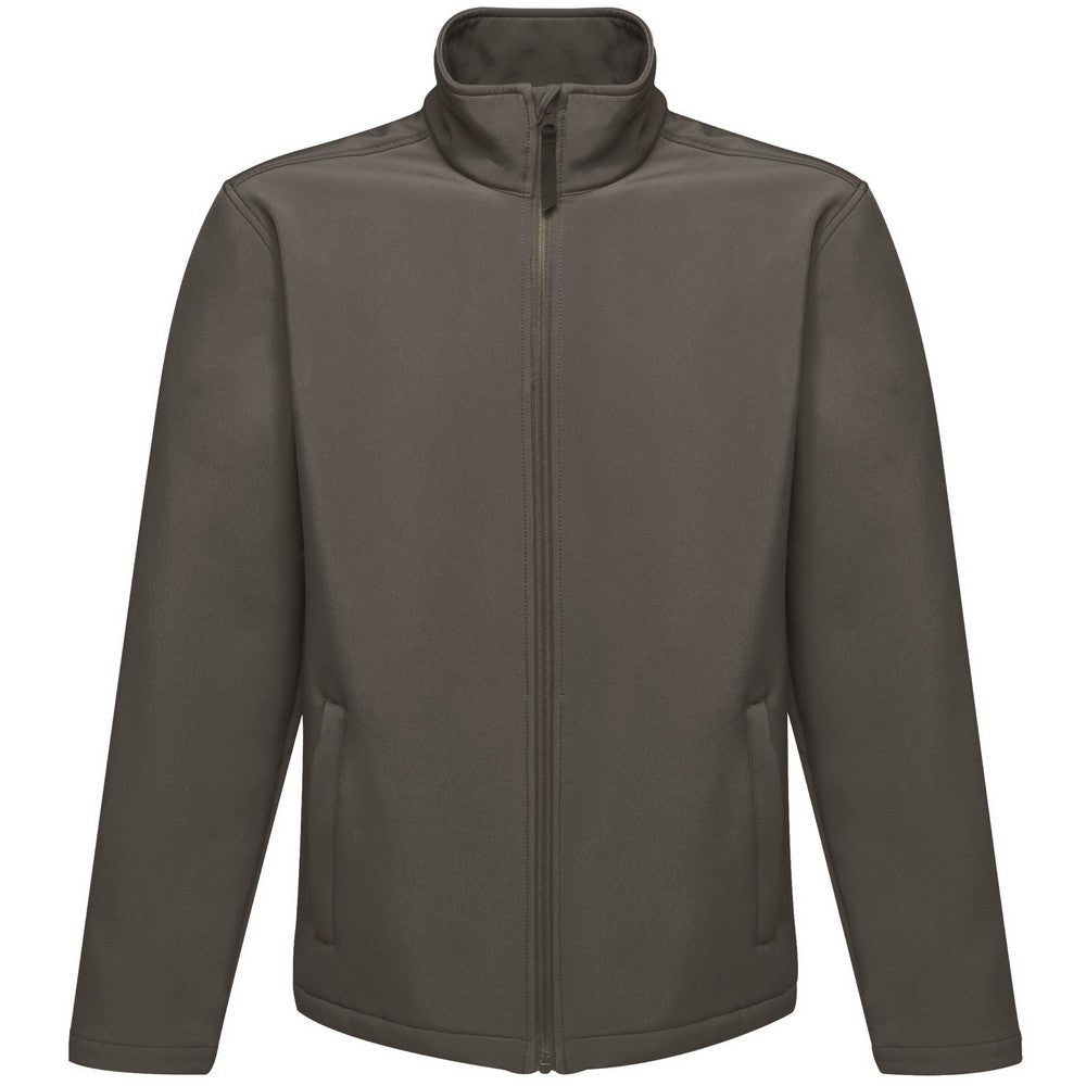 Seal Grey - Front - Regatta Professional Reid Mens Softshell Wind Resistant Water Repellent Jacket