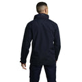 Navy-Classic Red - Back - Regatta Professional Mens Standout Ardmore Jacket (Waterproof & Windproof)