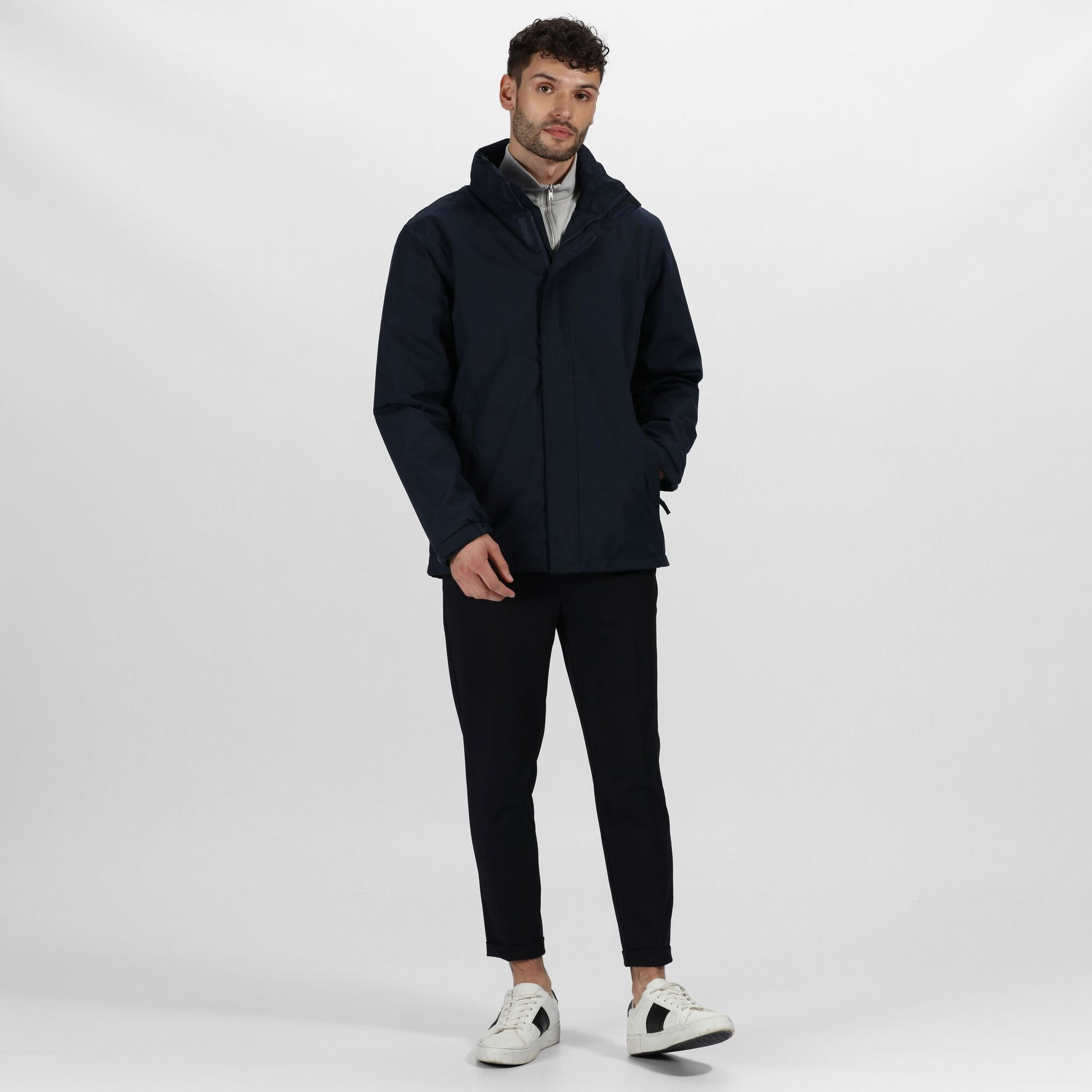 Navy - Lifestyle - Regatta Professional Mens Standout Ardmore Jacket (Waterproof & Windproof)