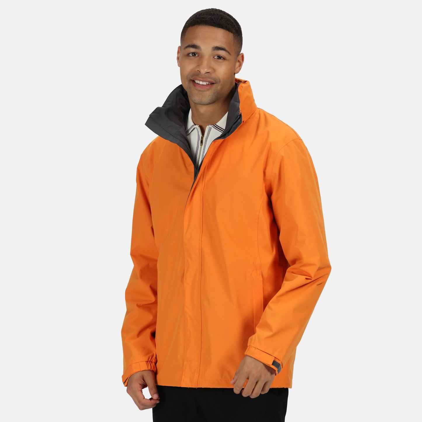 Sun Orange-Seal Grey - Lifestyle - Regatta Professional Mens Standout Ardmore Jacket (Waterproof & Windproof)