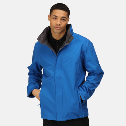 Oxford Blue-Seal Grey - Back - Regatta Professional Mens Standout Ardmore Jacket (Waterproof & Windproof)