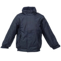 Navy-Navy - Front - Regatta Kids-Childrens Waterproof Windproof Dover Jacket