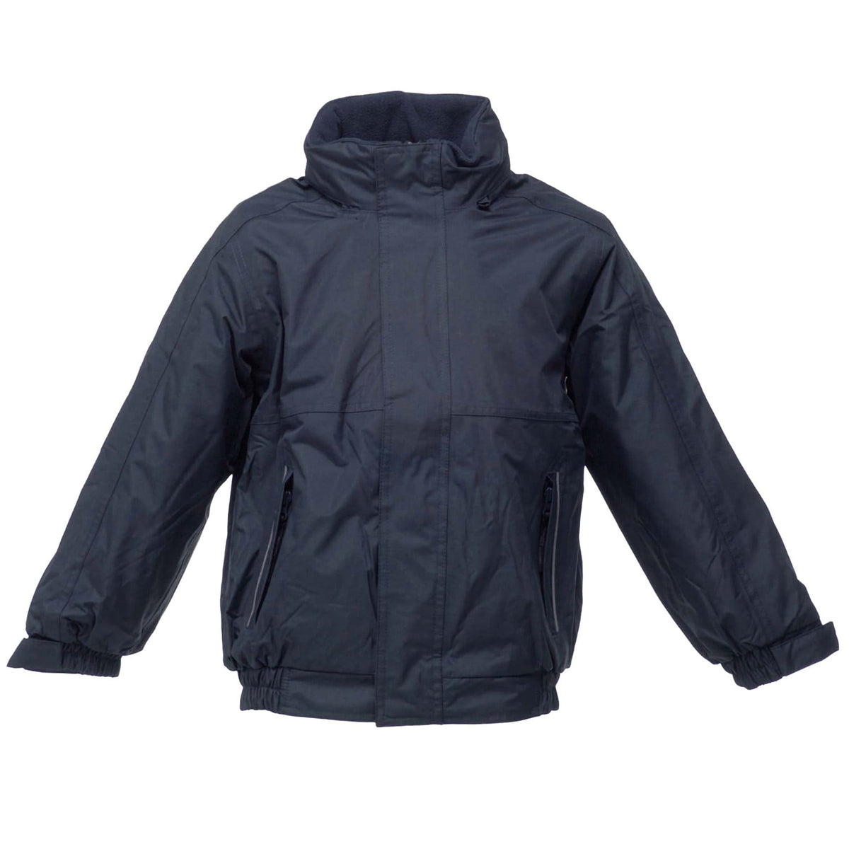 Navy-Navy - Front - Regatta Professional Kids-Childrens Waterproof Windproof Dover Jacket