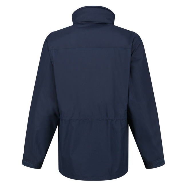Navy - Back - Regatta Professional Mens Waterproof Breathable Jacket