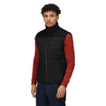 Black - Side - Regatta Professional Mens Standout Altoona Insulated Bodywarmer Jacket