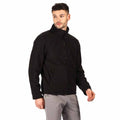 Black - Side - Regatta Professional Mens Full Zip Fleece Jacket