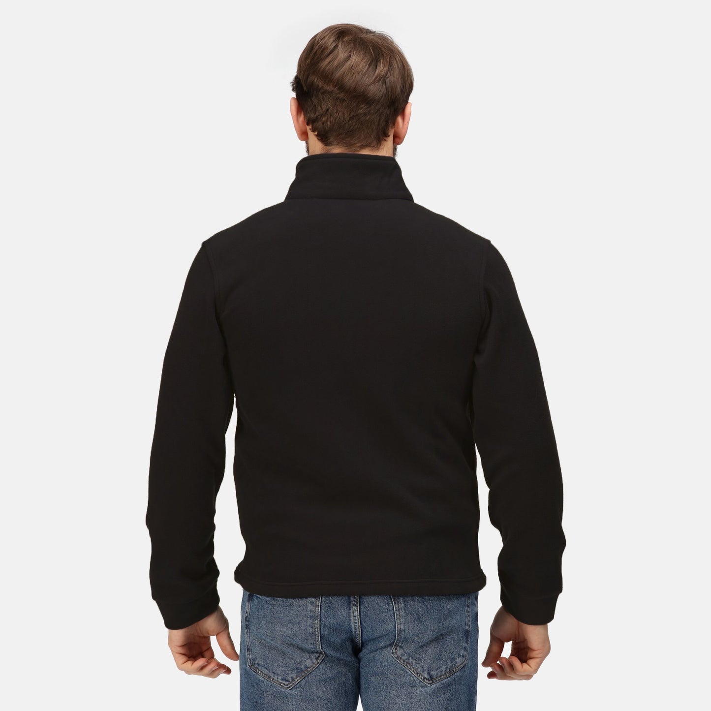 Black - Lifestyle - Regatta Professional Mens Full Zip Fleece Jacket