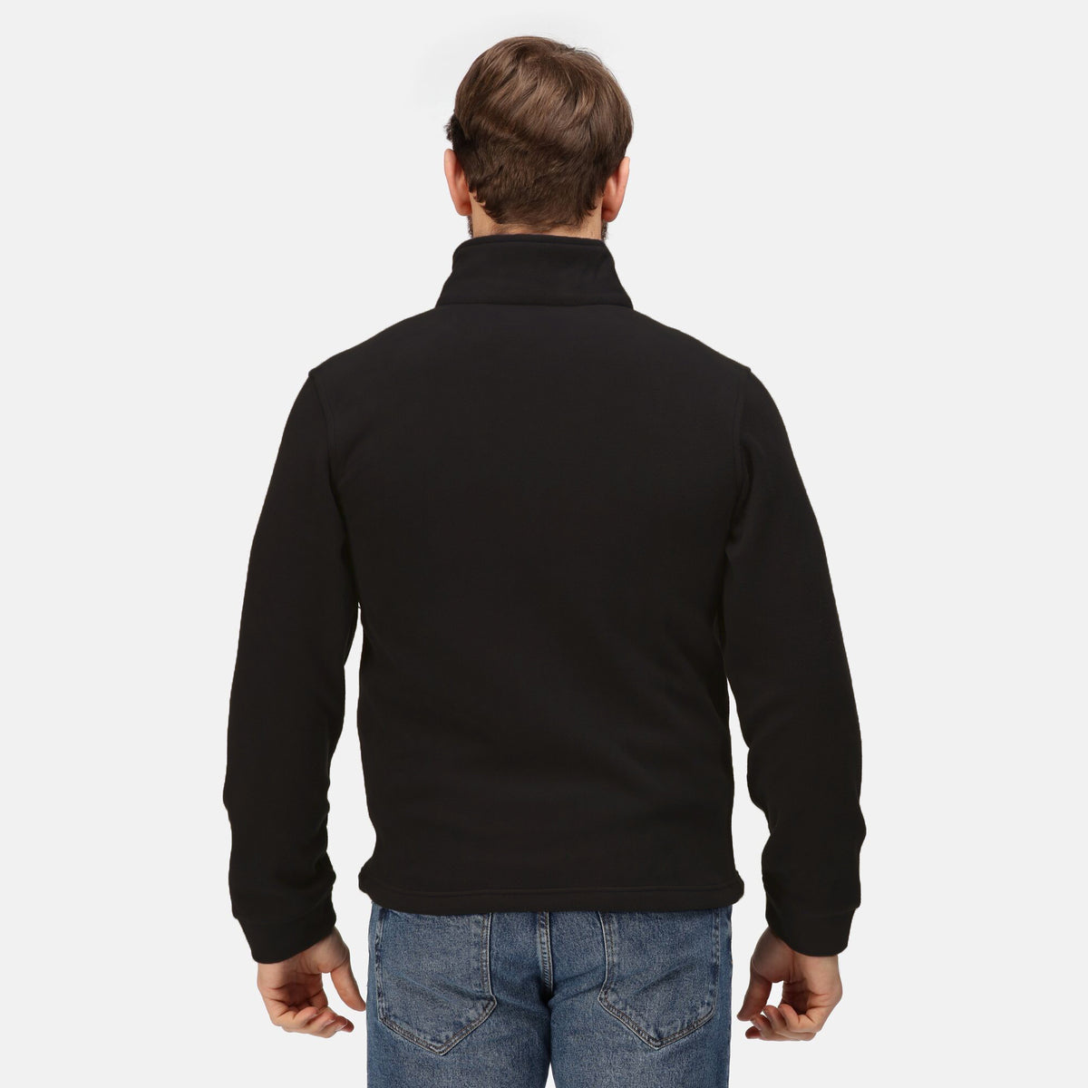 Black - Lifestyle - Regatta Professional Mens Full Zip Fleece Jacket