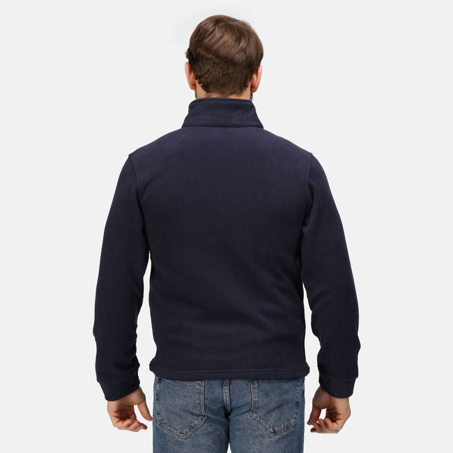 Navy - Side - Regatta Professional Mens Full Zip Fleece Jacket