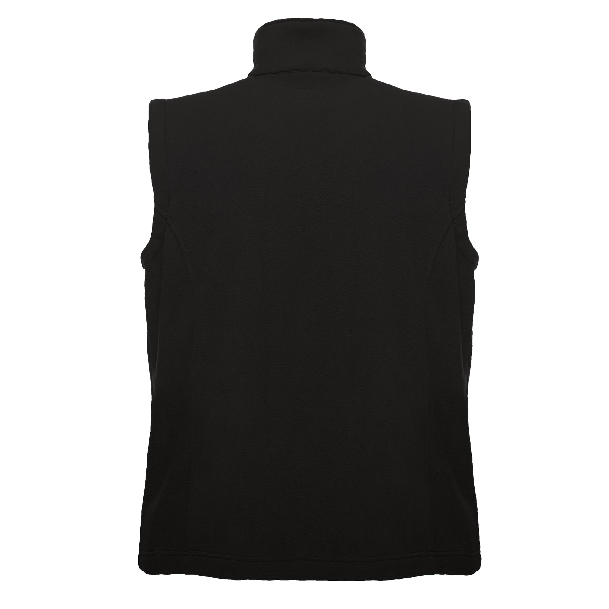 Black - Back - Regatta Professional Mens Microfleece Gilet
