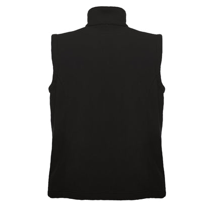Black - Back - Regatta Professional Mens Microfleece Gilet