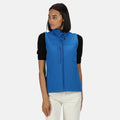 Oxford Blue - Back - Regatta Womens-Ladies Flux Softshell Bodywarmer - Sleeveless Jacket (Water Repellent & Wind Resistant)
