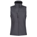Seal Grey - Front - Regatta Professional Womens-Ladies Softshell Body Warmer
