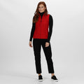Classic Red - Lifestyle - Regatta Womens-Ladies Flux Softshell Bodywarmer - Sleeveless Jacket (Water Repellent & Wind Resistant)