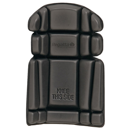 Black - Front - Regatta Professional Strong, Hardwearing & Flexible Knee Pad - Workwear