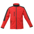 Classic Red-Black - Front - Regatta Mens Hydroforce 3-layer Membrane Waterproof Breathable Softshell Jackets