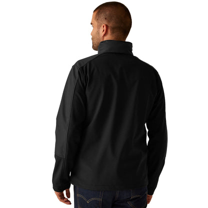 Black - Lifestyle - Regatta Professional Mens Hydroforce 3-layer Membrane Waterproof Breathable Softshell Jackets