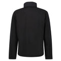 Black - Back - Regatta Mens Hydroforce 3-layer Membrane Waterproof Breathable Softshell Jackets
