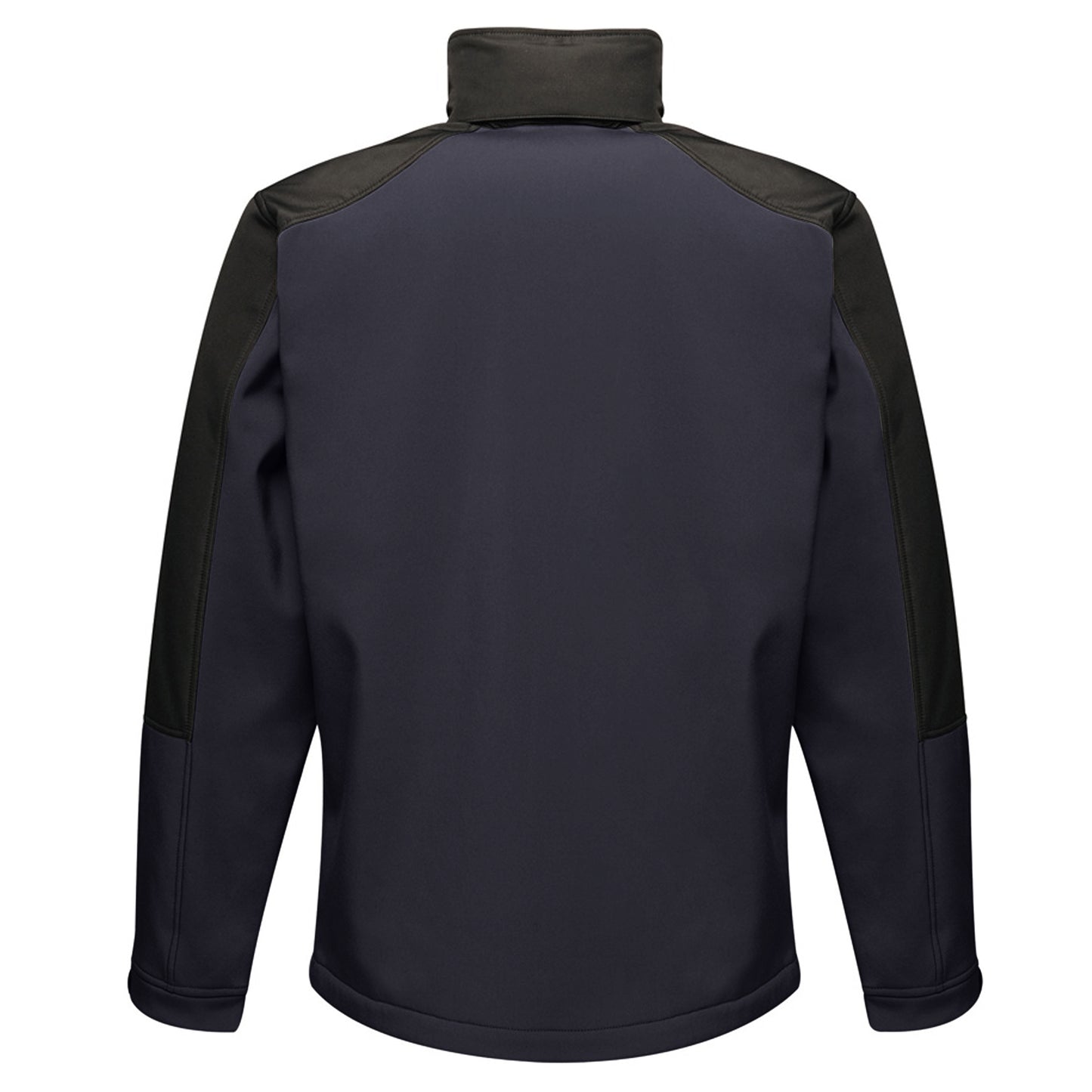 Navy-Black - Back - Regatta Professional Mens Hydroforce 3-layer Membrane Waterproof Breathable Softshell Jackets