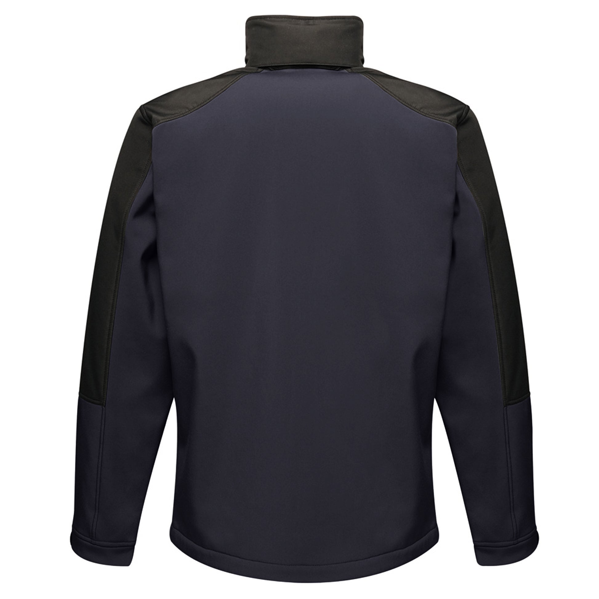 Navy-Black - Back - Regatta Professional Mens Hydroforce 3-layer Membrane Waterproof Breathable Softshell Jackets