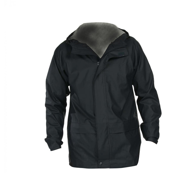 Dark Navy - Front - Regatta Great Outdoors Mens Stormflex Waterproof Zip Up Jacket