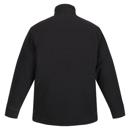 Black - Back - Regatta Professional Great Outdoors Mens Asgard II Quilted Insulated Fleece Jacket