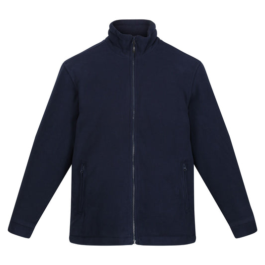 Dark Navy - Front - Regatta Professional Great Outdoors Mens Asgard II Quilted Insulated Fleece Jacket