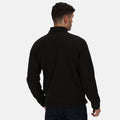 Black - Side - Regatta Great Outdoors Unisex Thor Overhead Half Zip Anti-Pill Fleece Sweater (170 GSM)