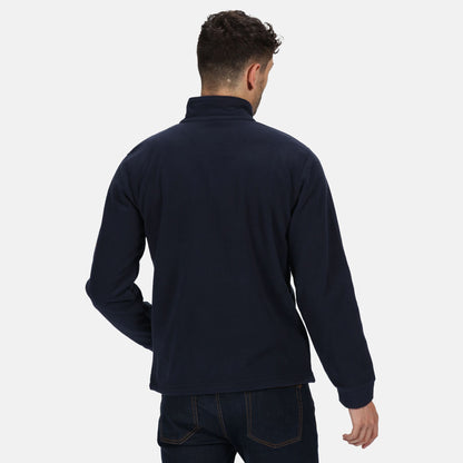Dark Navy - Side - Regatta Professional Great Outdoors Unisex Thor Overhead Half Zip Anti-Pill Fleece Sweater (170 GSM)