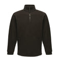 Black - Front - Regatta Great Outdoors Unisex Thor Overhead Half Zip Anti-Pill Fleece Sweater (170 GSM)