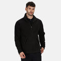 Black - Lifestyle - Regatta Great Outdoors Unisex Sigma Symmetry Heavyweight Anti-Pill Fleece Zip Up Jacket (380 GSM)