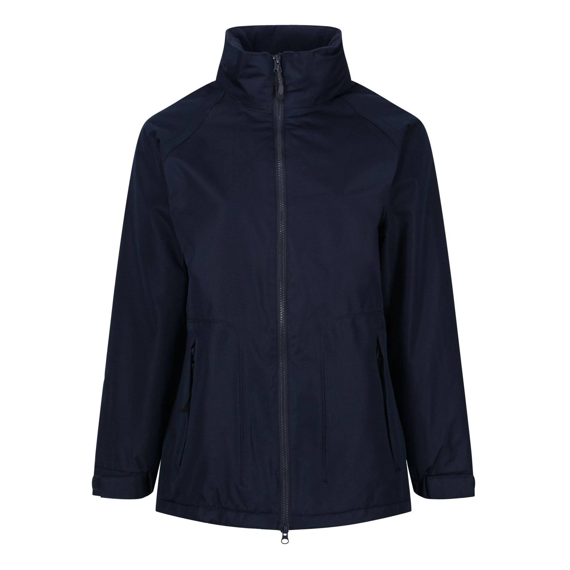 Navy - Front - Regatta Professional Great Outdoors Womens-Ladies Waterproof Zip Up Jacket