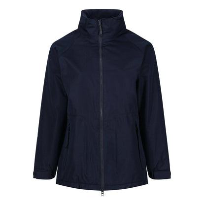 Navy - Front - Regatta Professional Great Outdoors Womens-Ladies Waterproof Zip Up Jacket