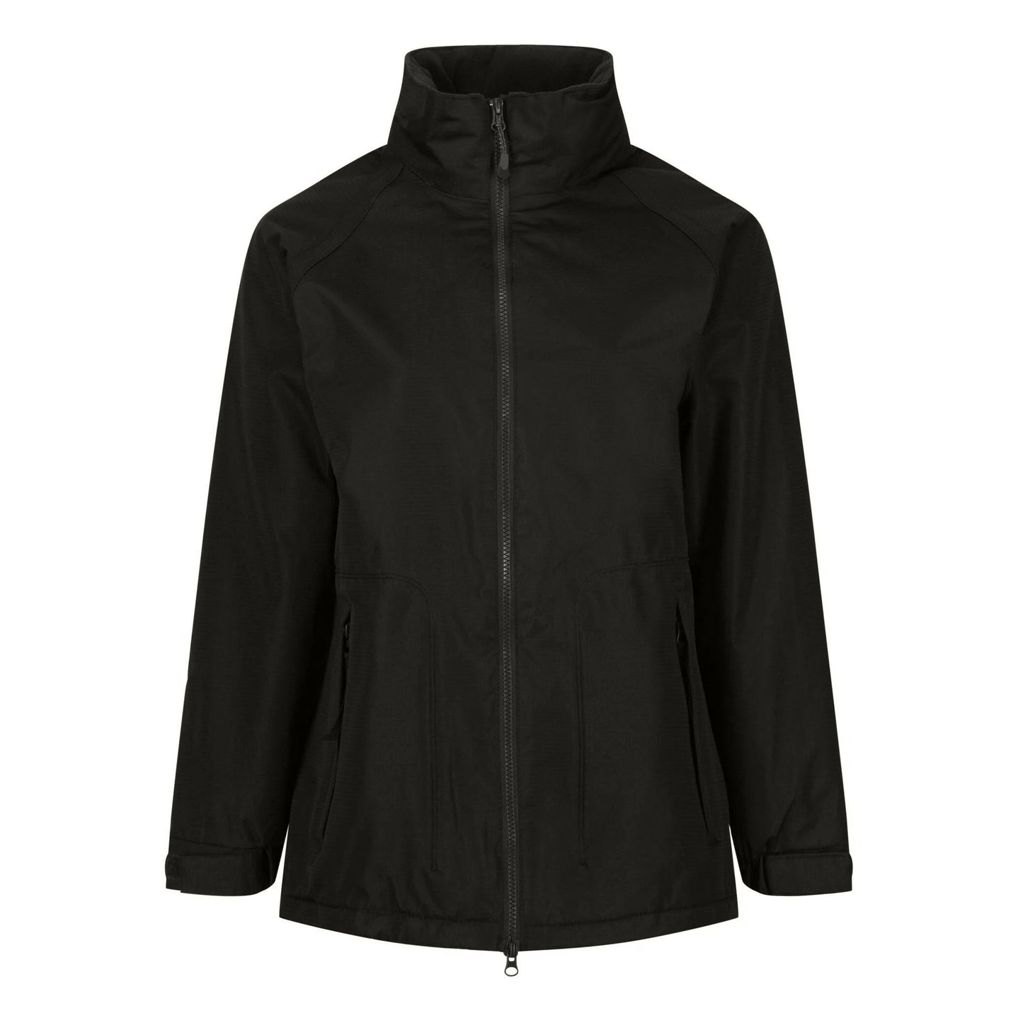 Black - Front - Regatta Professional Great Outdoors Womens-Ladies Waterproof Zip Up Jacket
