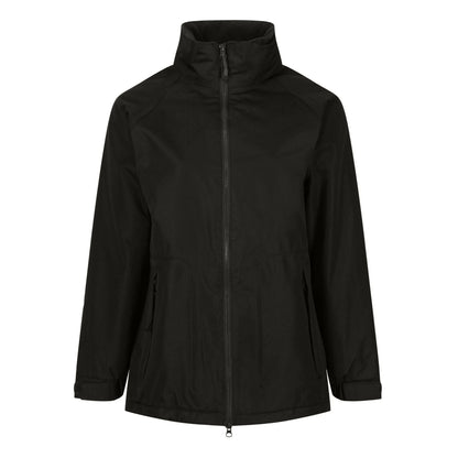 Black - Front - Regatta Professional Great Outdoors Womens-Ladies Waterproof Zip Up Jacket