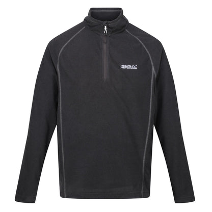 Ash - Front - Regatta Great Outdoors Mens Montes Funnel Neck Fleece Jumper