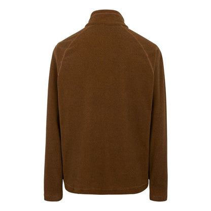 Pumpkin Spice-Black - Back - Regatta Great Outdoors Mens Montes Funnel Neck Fleece Jumper