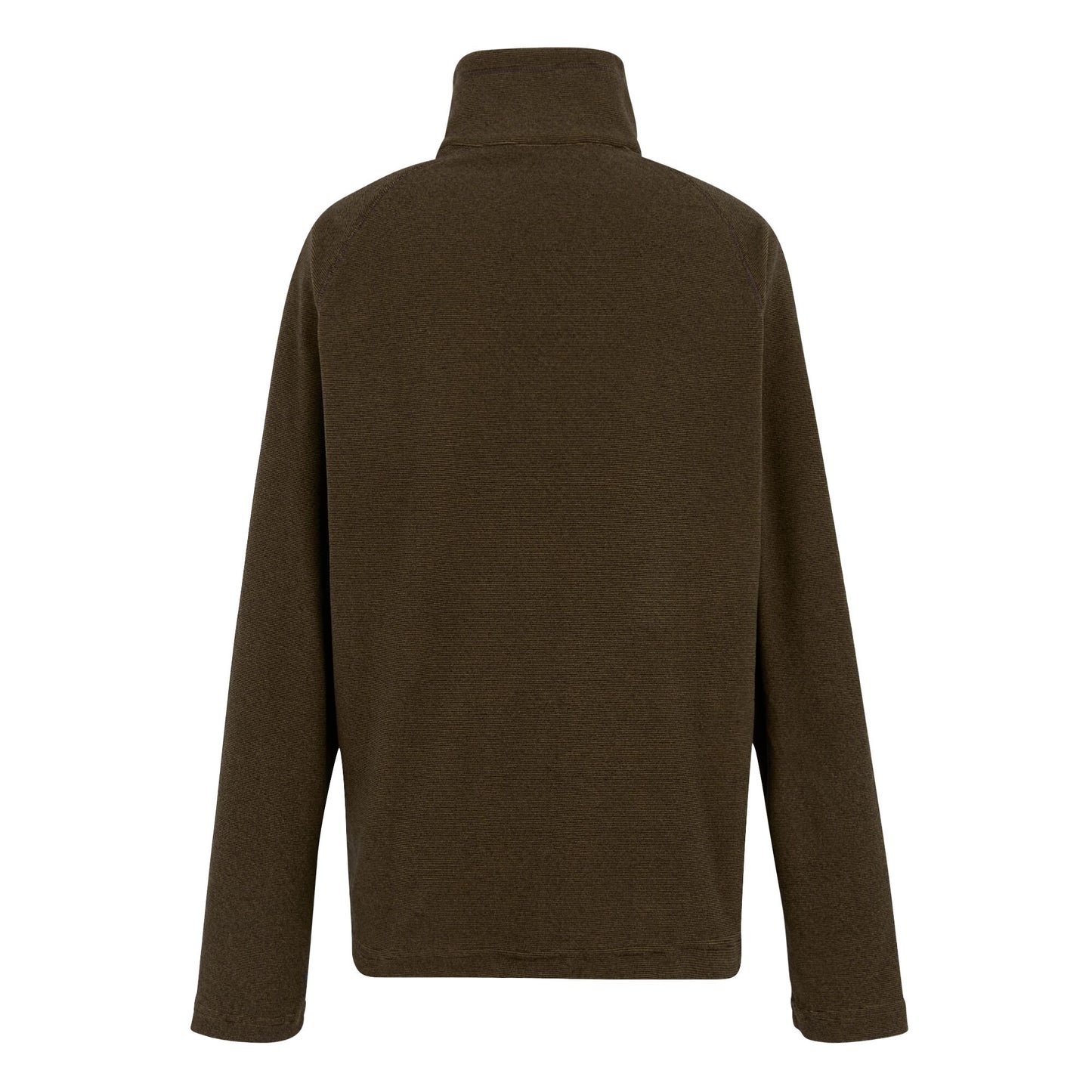 Nut Brown-Black - Back - Regatta Great Outdoors Mens Montes Funnel Neck Fleece Jumper