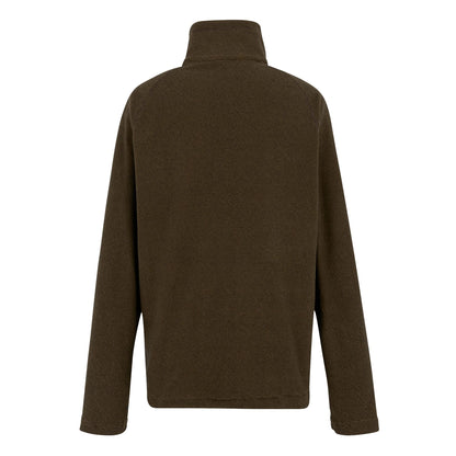 Nut Brown-Black - Back - Regatta Great Outdoors Mens Montes Funnel Neck Fleece Jumper