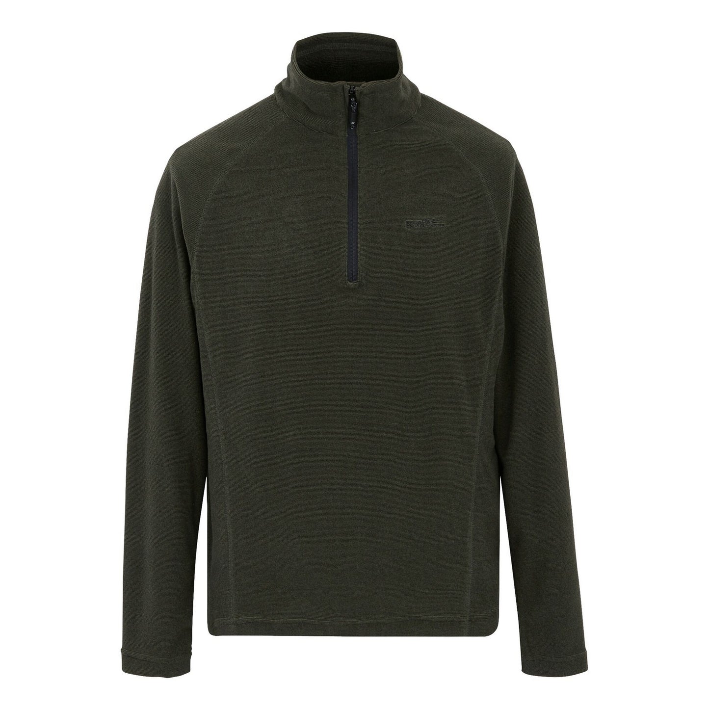 Olive Night-Black - Front - Regatta Great Outdoors Mens Montes Funnel Neck Fleece Jumper