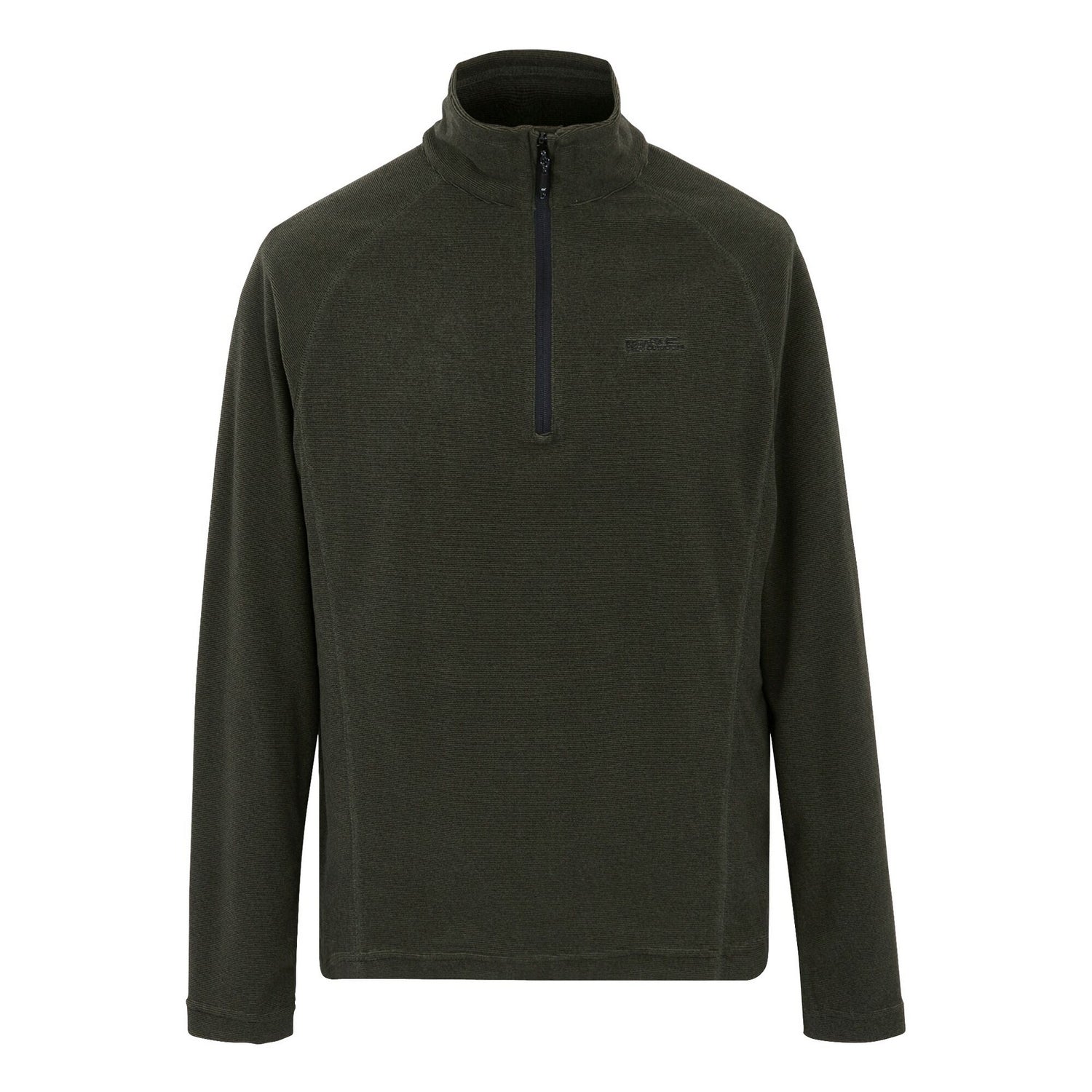 Olive Night-Black - Front - Regatta Great Outdoors Mens Montes Funnel Neck Fleece Jumper