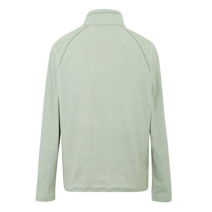 Oil Green-Stone White - Back - Regatta Great Outdoors Mens Montes Funnel Neck Fleece Jumper