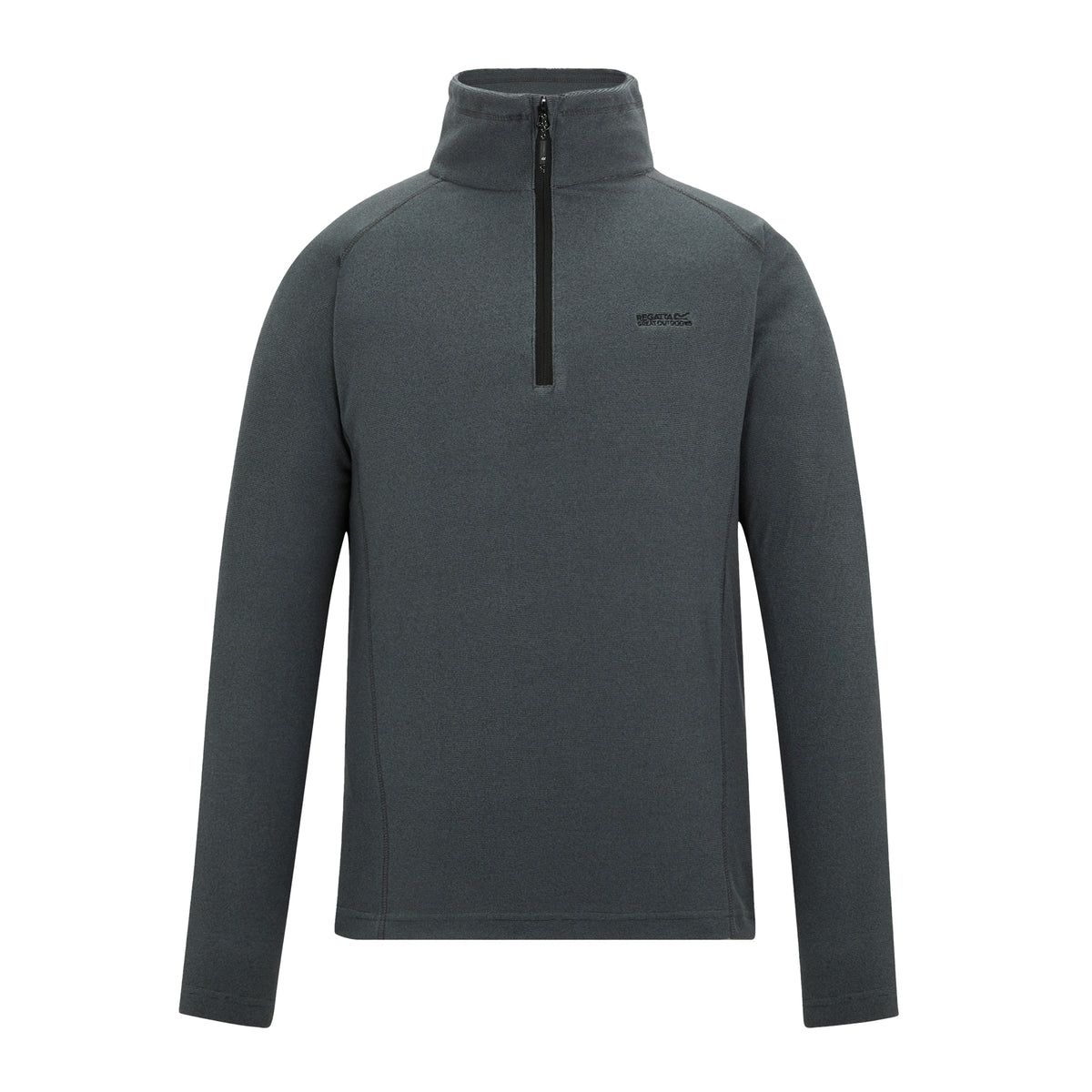 Dark Storm - Front - Regatta Great Outdoors Mens Montes Funnel Neck Fleece Jumper