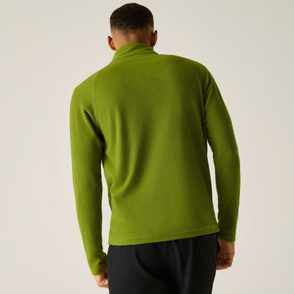 Golden Cypress - Close up - Regatta Great Outdoors Mens Montes Funnel Neck Fleece Jumper