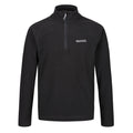 Black - Front - Regatta Great Outdoors Mens Montes Funnel Neck Fleece Jumper