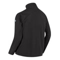 Black - Side - Regatta Great Outdoors Mens Montes Funnel Neck Fleece Jumper