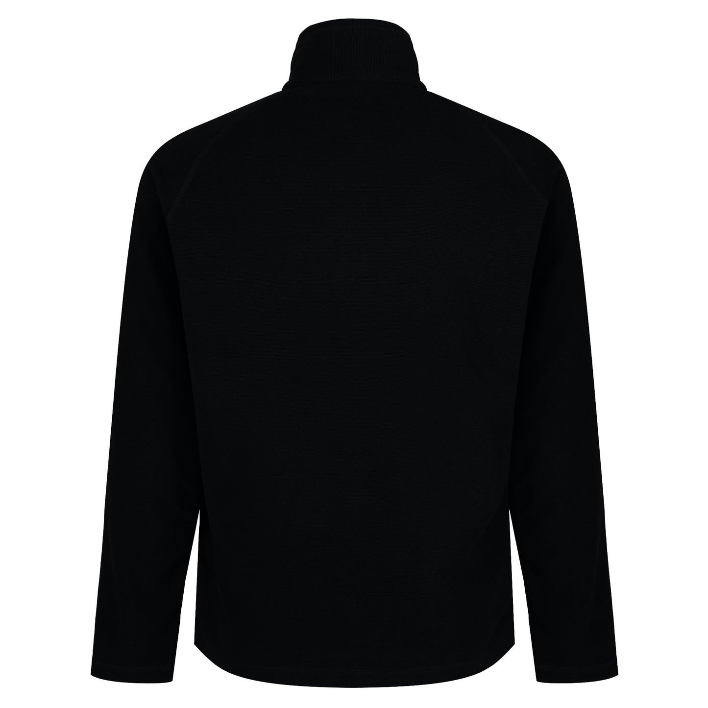 Black - Pack Shot - Regatta Great Outdoors Mens Montes Funnel Neck Fleece Jumper