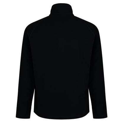 Black - Pack Shot - Regatta Great Outdoors Mens Montes Funnel Neck Fleece Jumper